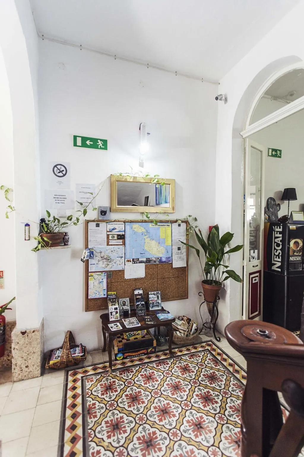 Lobby, Granny's Inn - Hostel, Malta