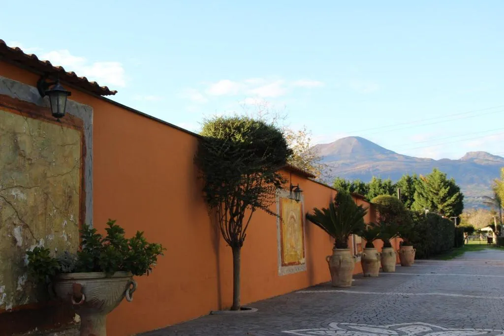 Terrace, Villa Julia, Naples