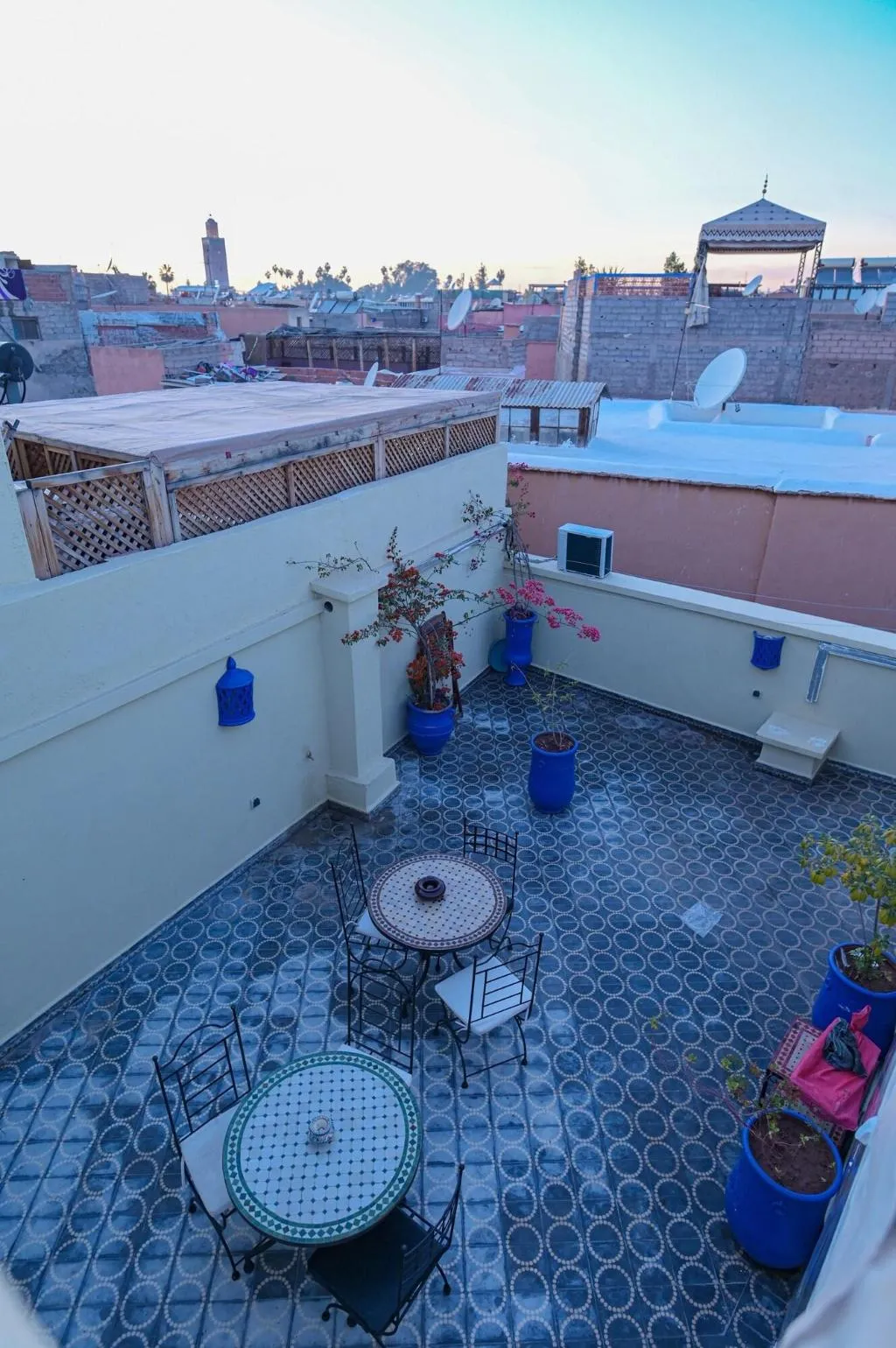 Terrace, Riad Zahri, Marrakech