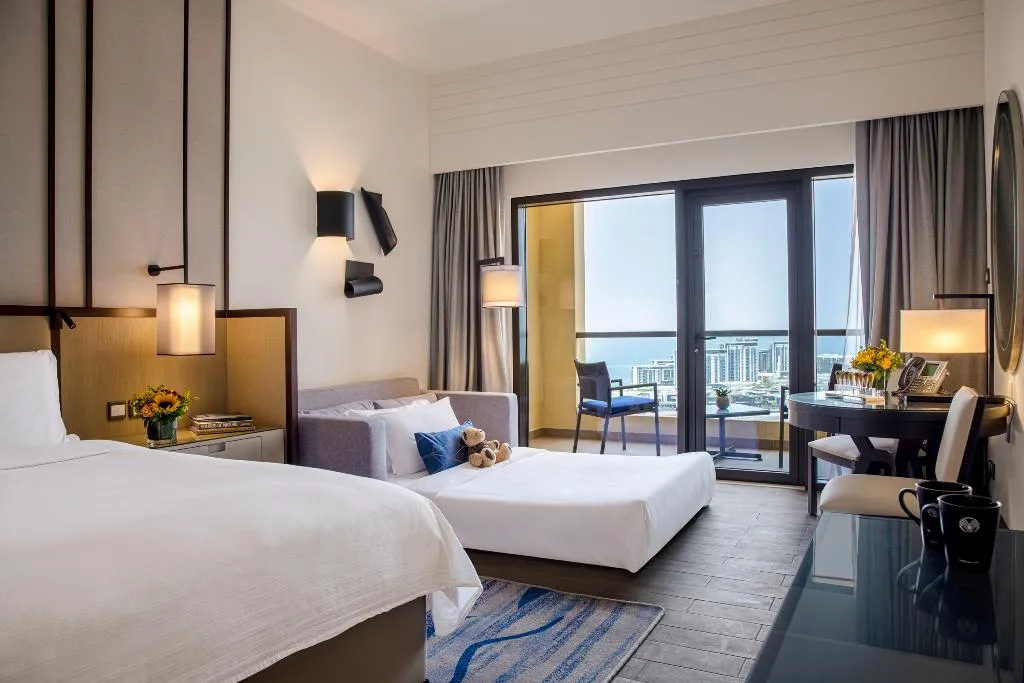 FAMILY ROOM WITH BALCONY Room, Amwaj Rotana-Jumeirah Beach, Dubai