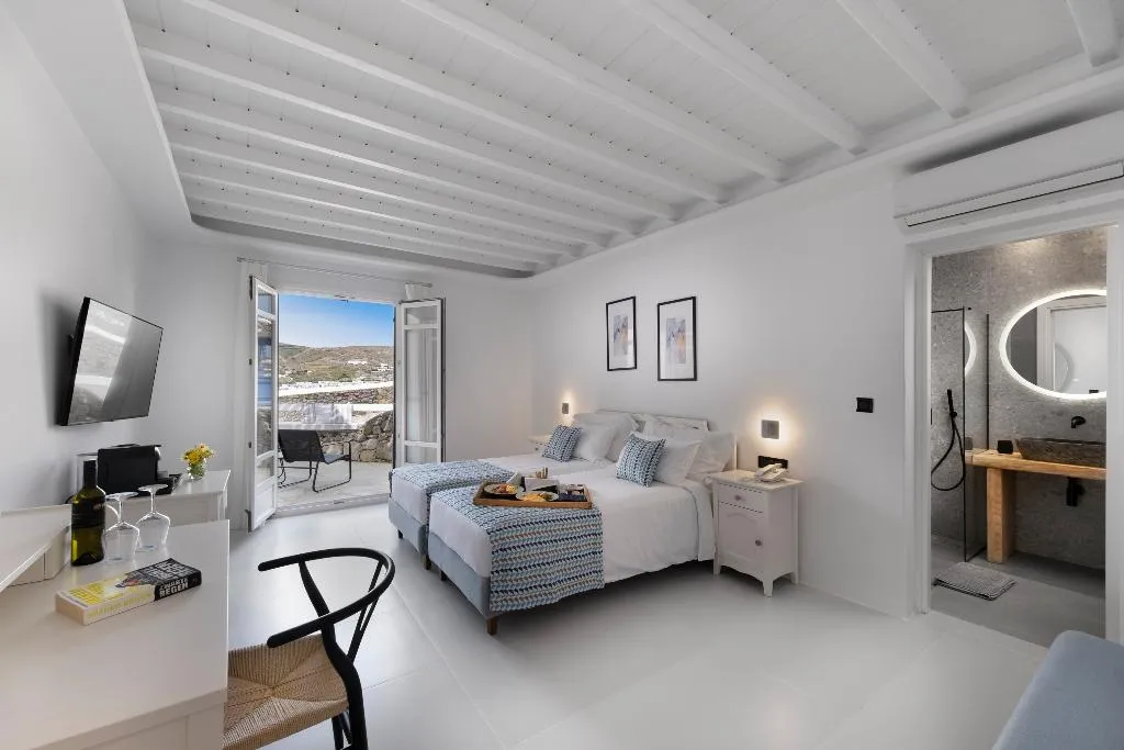 DOUBLE SIDE SEA VIEW Room, Deliades, Mykonos