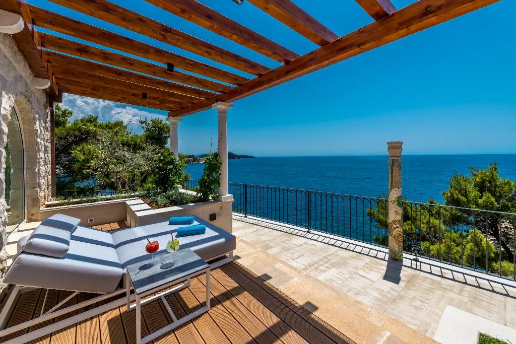 Double or Twin SUPERIOR SEA VIEW Room, Villa Orabelle, Dubrovnik