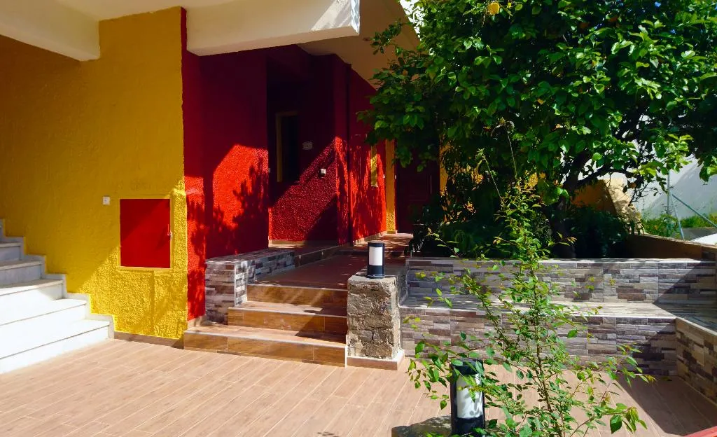 Terrace, Katerini Apartments Hotel, Crete