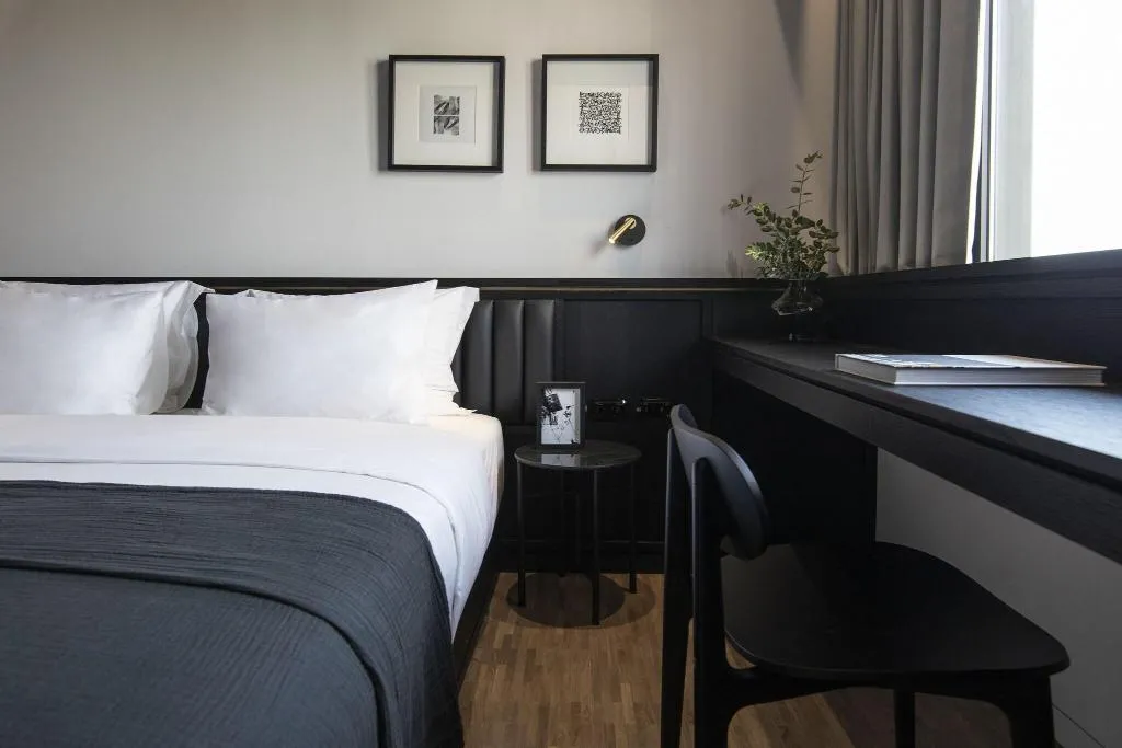 DOUBLE QUEEN SIZE BED Room, The Modernist Athens, Athens