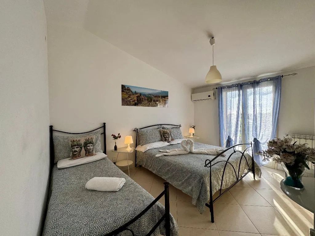 TRIPLE WITH BALCONY Room, B&B New Naxos Village, Catania