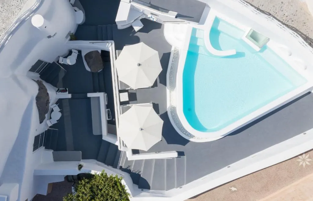 General view, White Concept Caves, Santorini