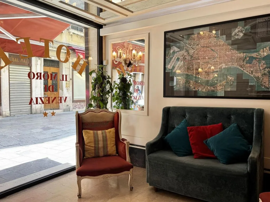 Lobby, Hotel Il Moro di Venezia, Venice