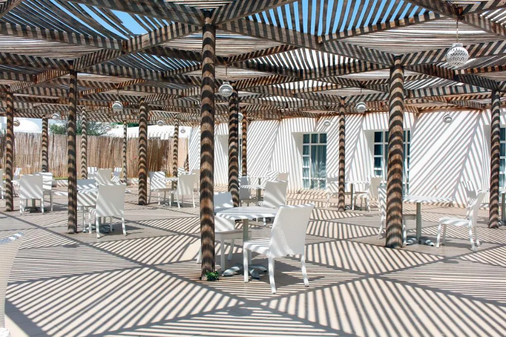 Terrace, Bakour Beach by Checkin, Tunisia