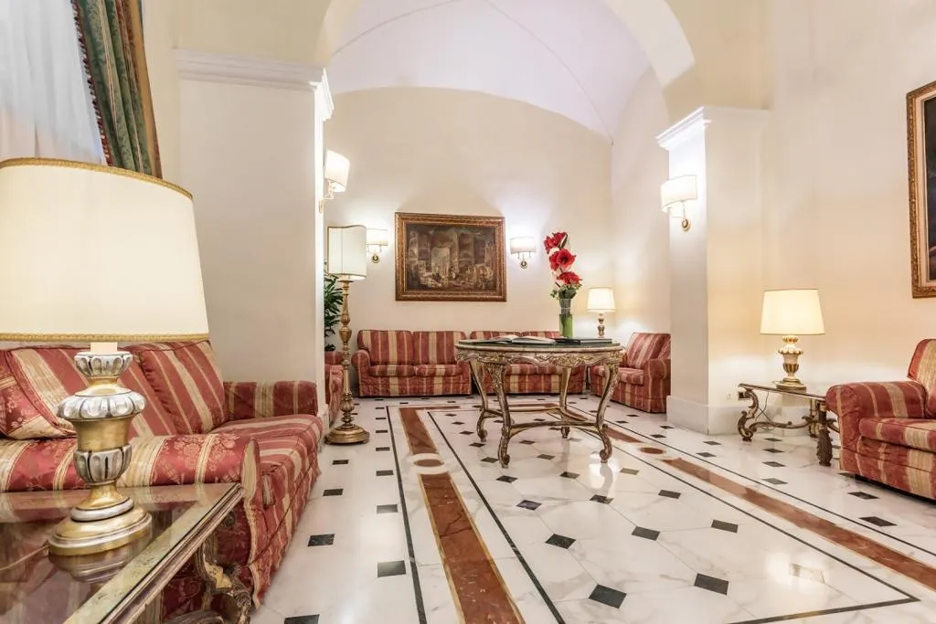 Lobby, Raeli Hotel Archimede, Rome
