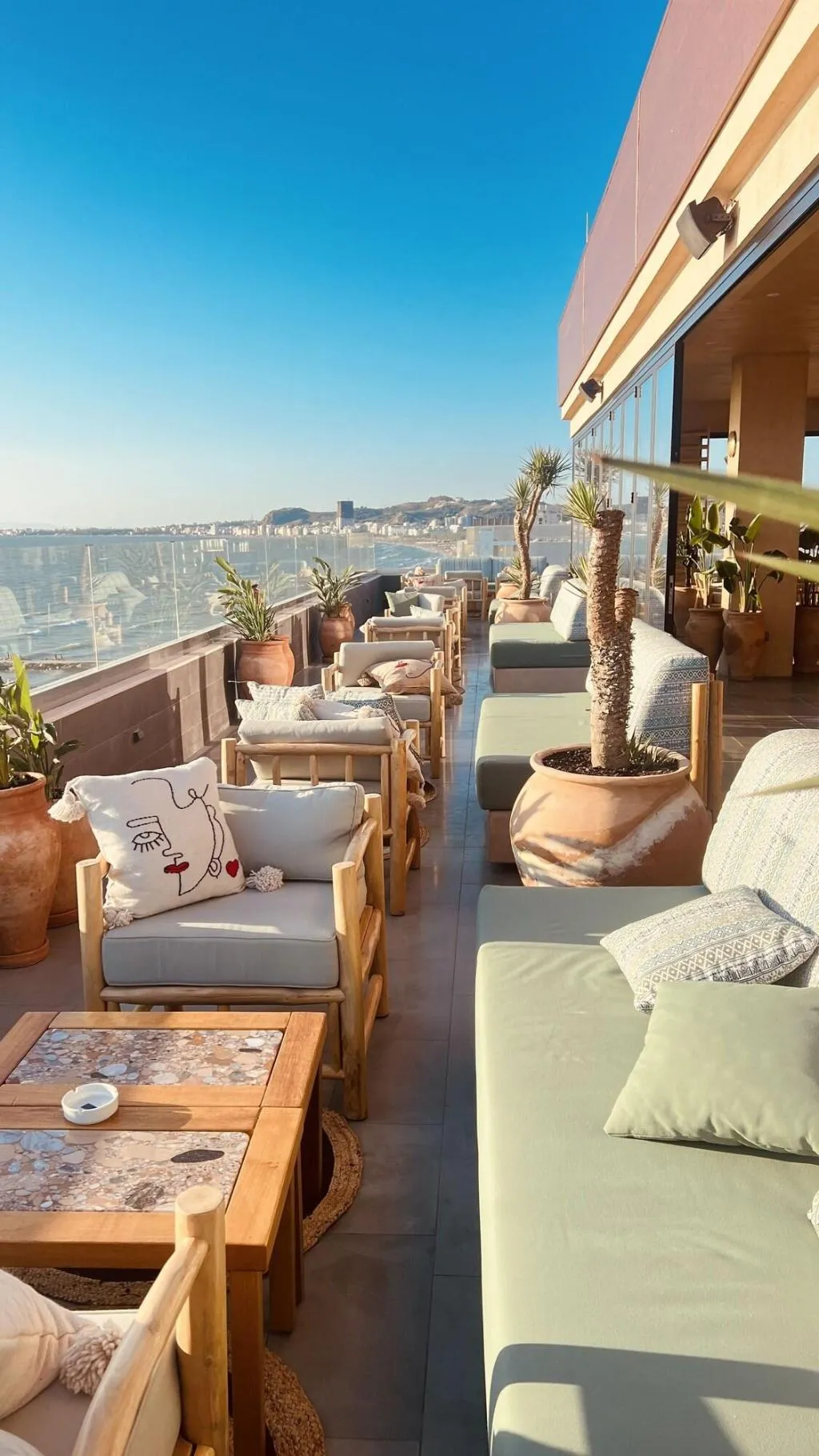 Terrace, Eter Hotel, Durres