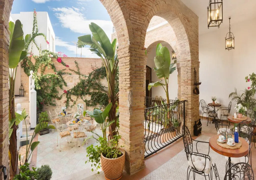 Terrace, Art boutique La Casona de las Flores, Costa Blanca