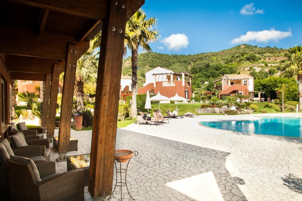 Terrace, Alcantara Resort, Catania