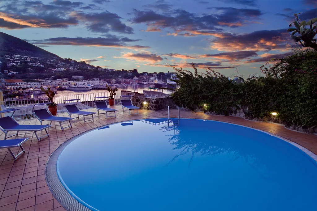 Pool, Aragona Palace Hotel, Naples