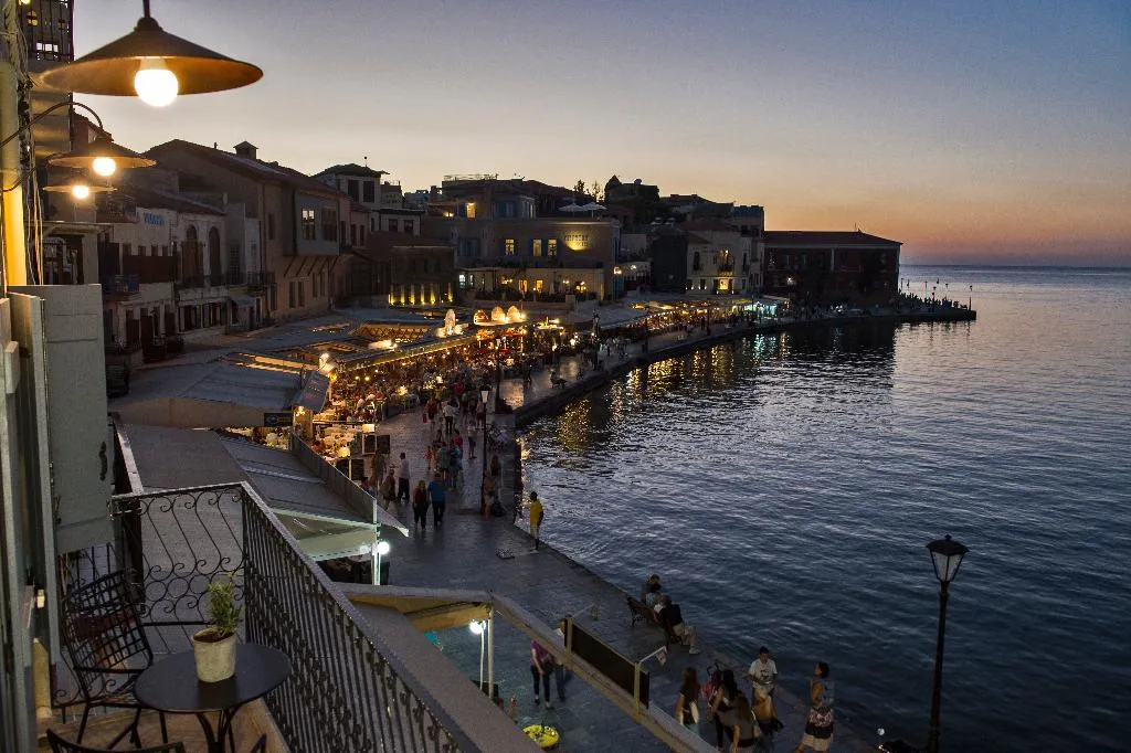 DOUBLE DELUXE SEA VIEW Room, Elia Zampeliou Boutique Hotel, Crete