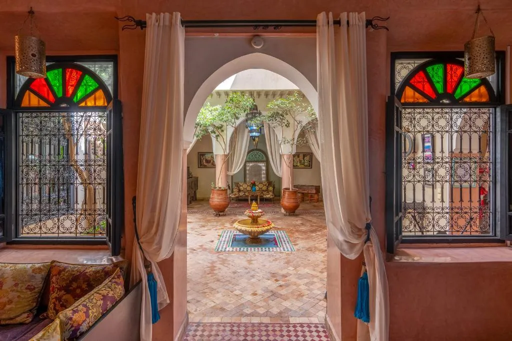 Lobby, Riad Saba, Marrakech