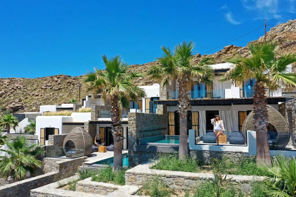 General view, Tropicana Hotel, Mykonos