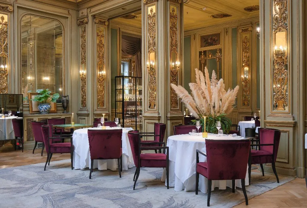 Restaurant, Grand Hotel et des Palmes, Palermo
