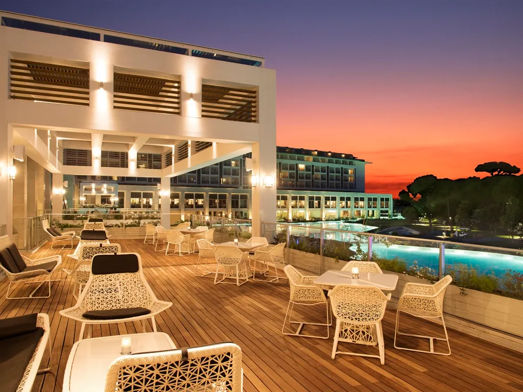 Terrace, Rixos Premium Belek L.O.L Theme Park Free Access, Antalya
