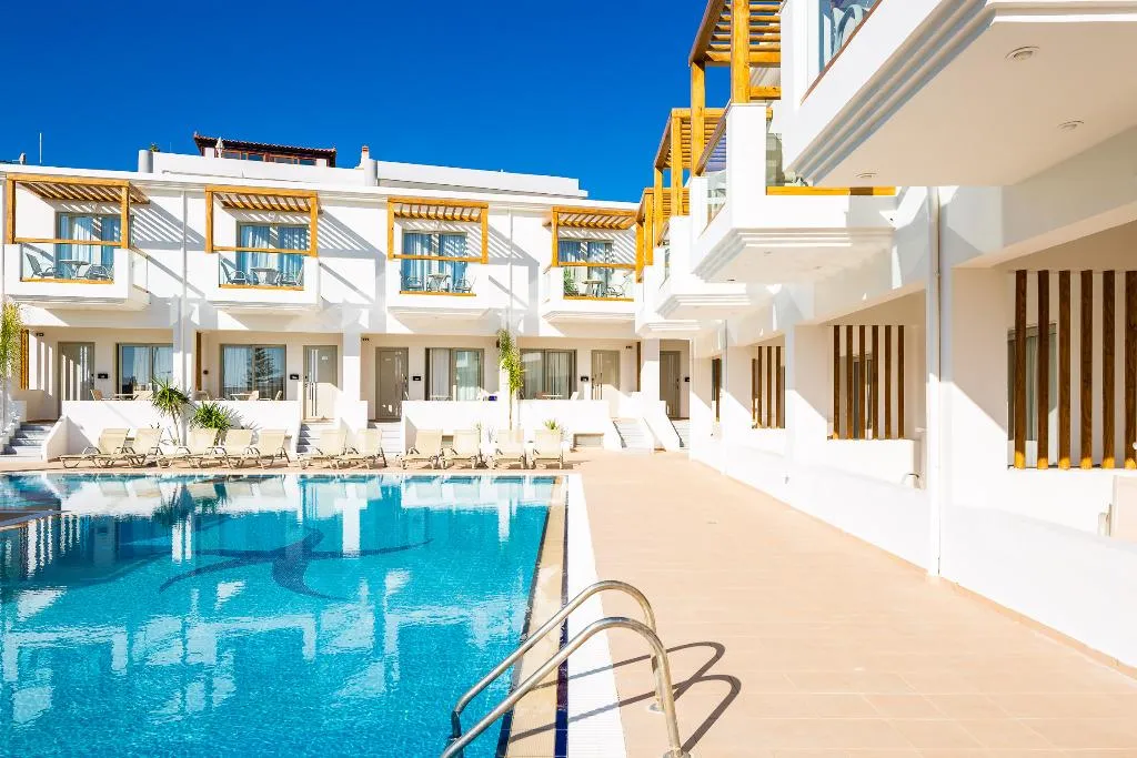 Pool, Nostos Beach Boutique Hotel, Crete