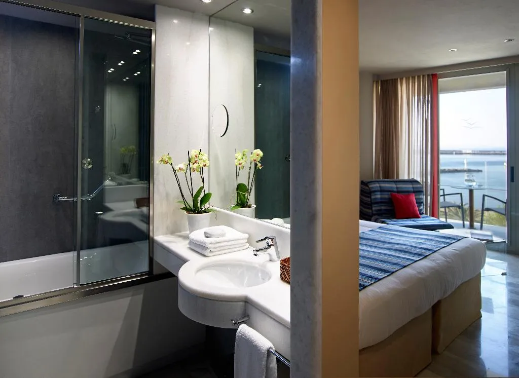 JUNIOR SUITE SEA VIEW Room, Kyma Suites Beach Hotel, Crete
