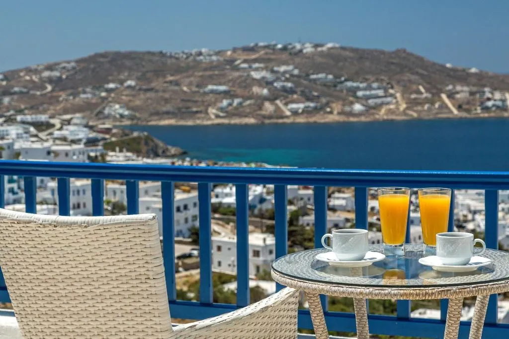 General view, Alkyon, Mykonos