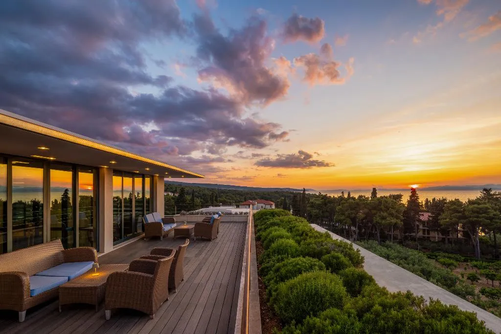 Terrace, Aminess Vival Velaris Resort, Split