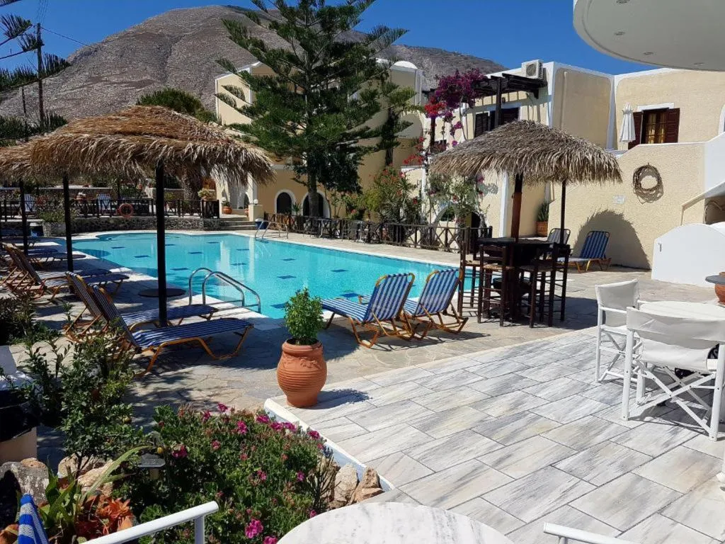 General view, Ira Apartments, Santorini