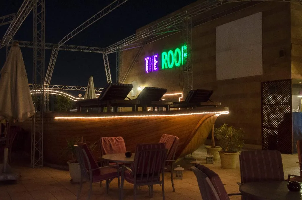 Terrace, Swiss Inn Nile, Cairo