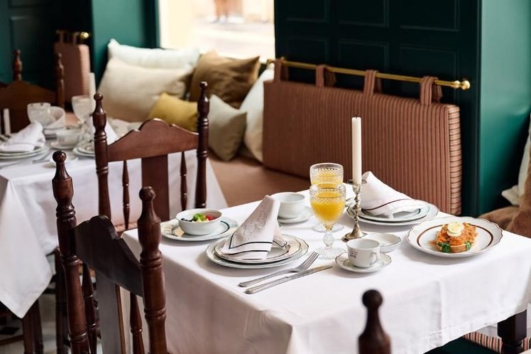 Restaurant, Cristine Bedfor Guest Houses Malaga, Costa Del Sol