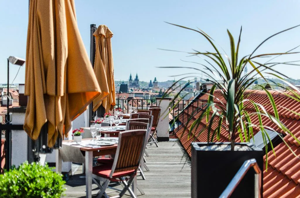 Terrace, Aria Hotel Prague, Prague