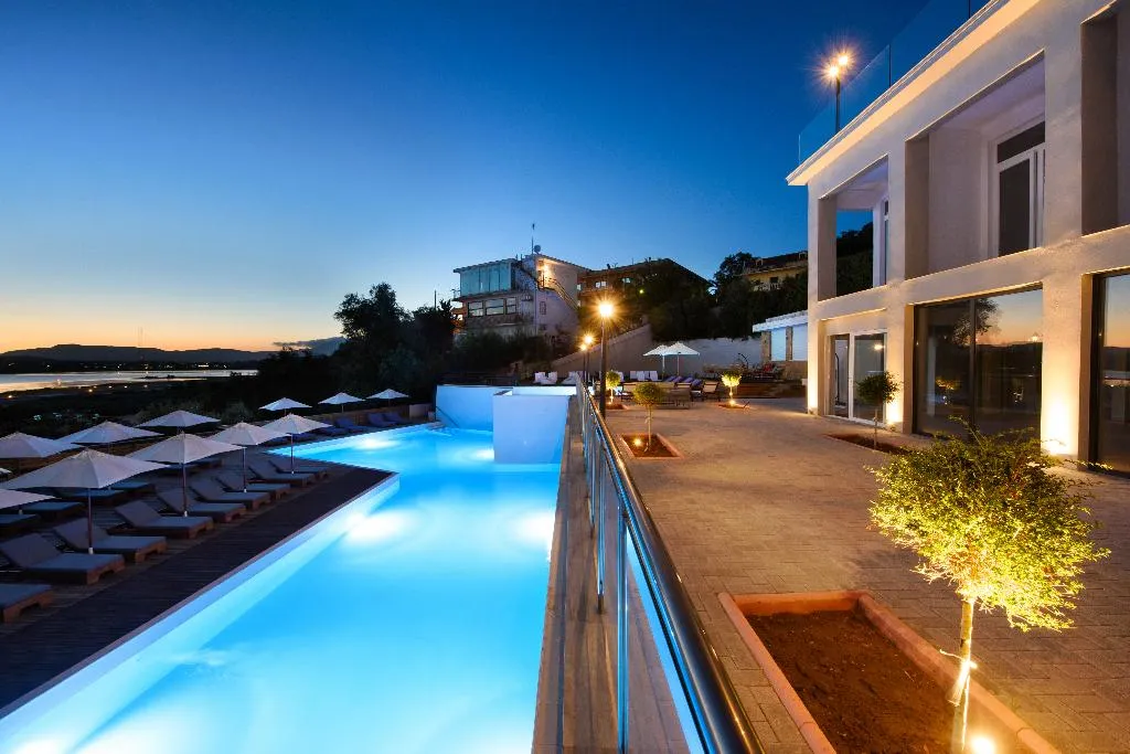 Pool, The Royal Grand Hotel, Corfu