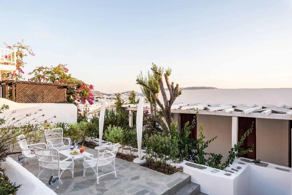 Terrace, Melangel, Mykonos
