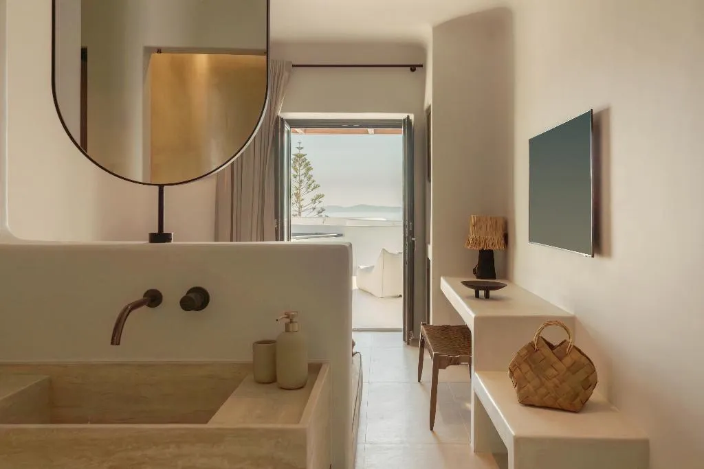 JUNIOR SUITE SEA VIEW Room, Bard De Sol, Mykonos