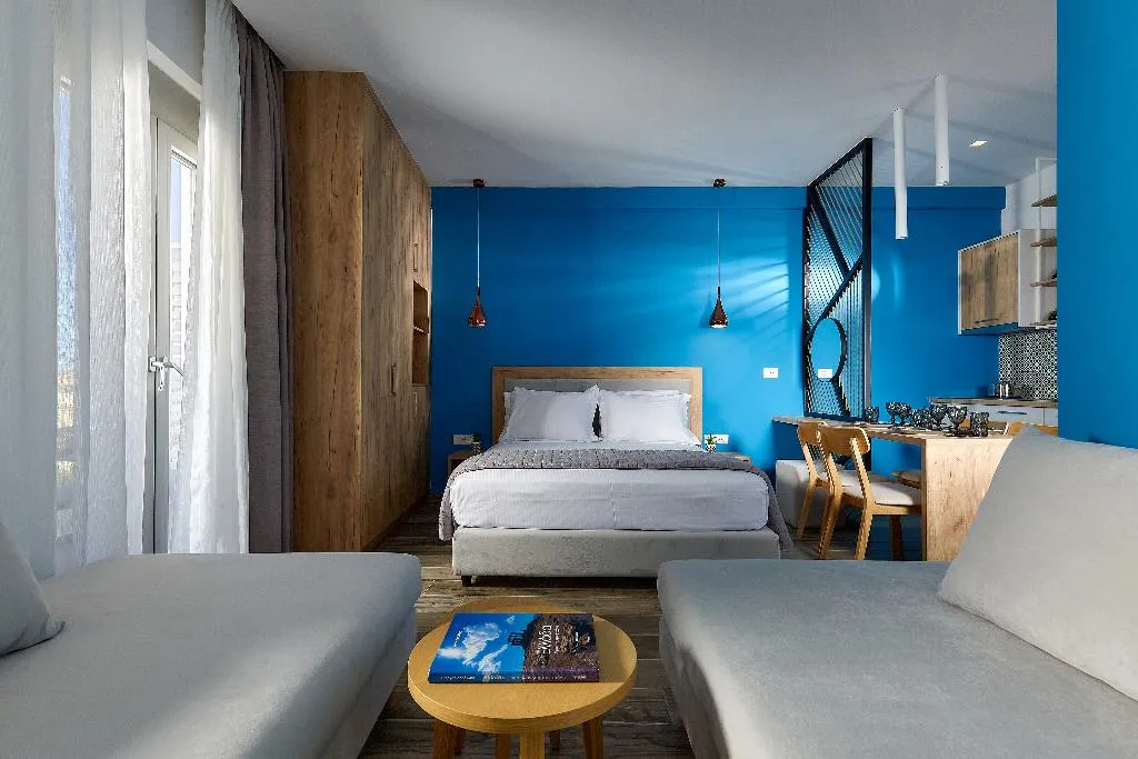 FAMILY ROOM SEA VIEW WITH BALCONY Room, Theasea Stylish Residence, Crete