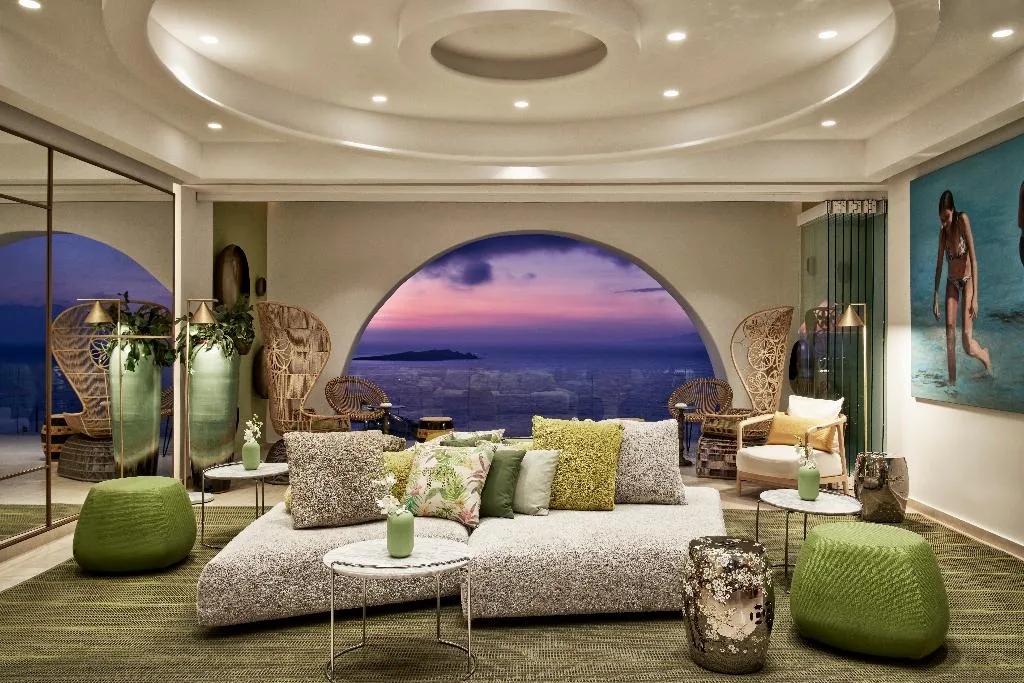 Lobby, Myconian Naia - Preferred Hotels & Resorts, Mykonos