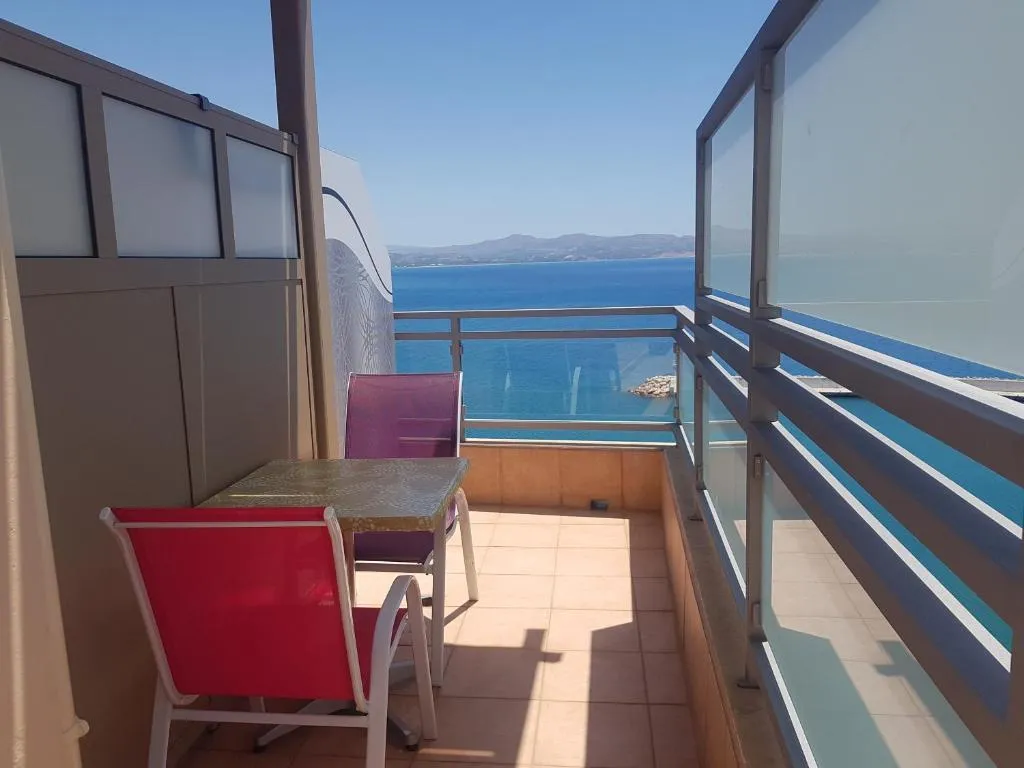 JUNIOR SUITE SIDE SEA VIEW Room, Minos Boutique Hotel Agia Galini, Crete