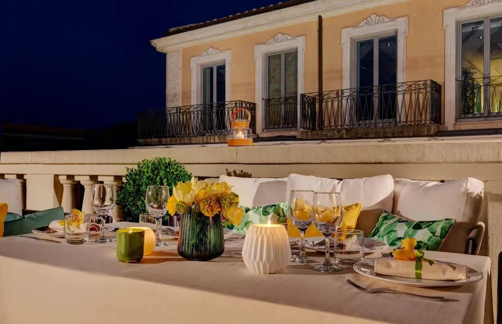 Restaurant, Singer Palace Hotel, Rome