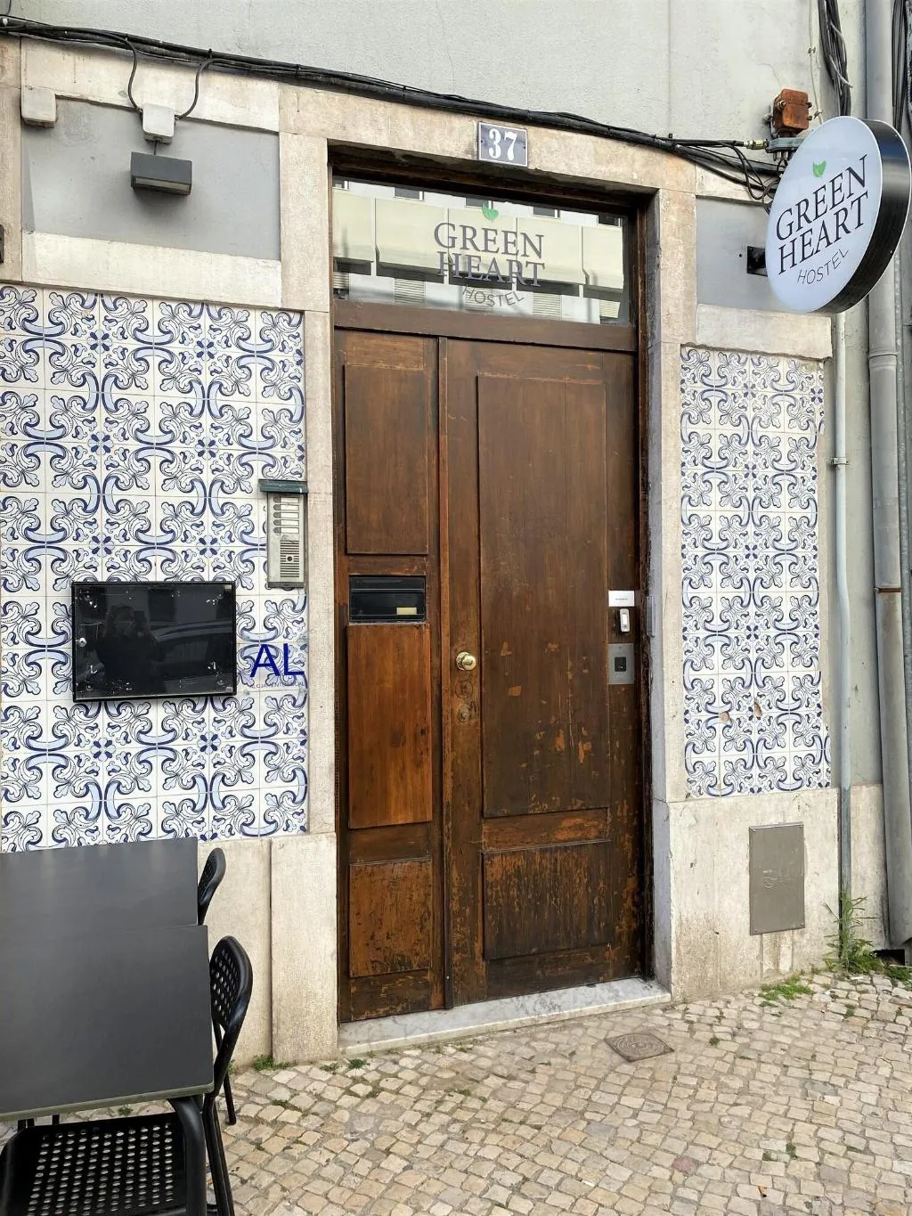 General view, Green Heart Hostel, Lisbon