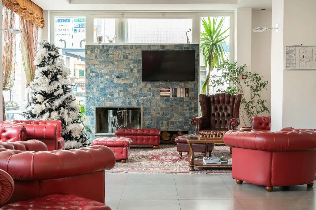 Lobby, Palace Hotel, Naples