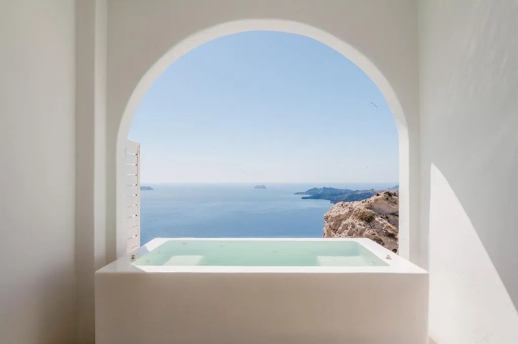 DOUBLE SEA VIEW HONEYMOON Room, Apeiron Blue Santorini - Apeiron Hotels, Santorini