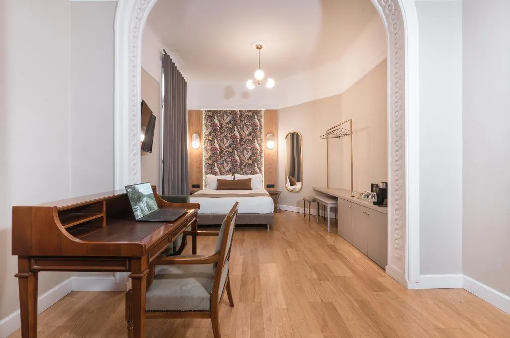DOUBLE KING SIZE BED Room, Belle Epoque Suites Athens, Athens