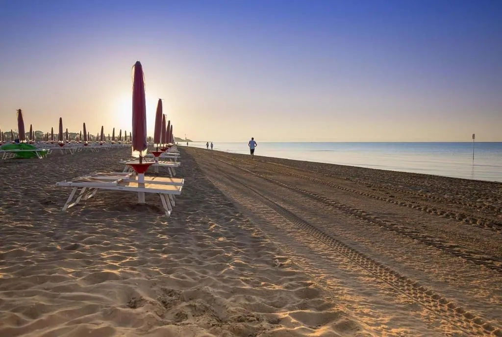 Beach, Hotel Adriatico, Venice