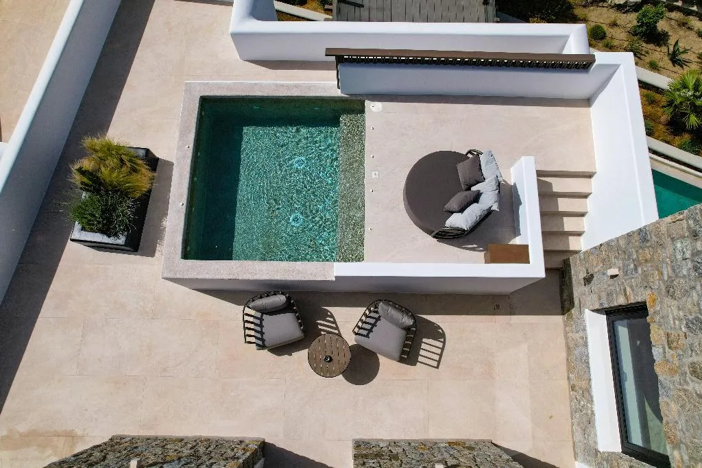 SUITE SEA VIEW WITH PRIVATE POOL Room, Aeonic Suites & Spa, Mykonos