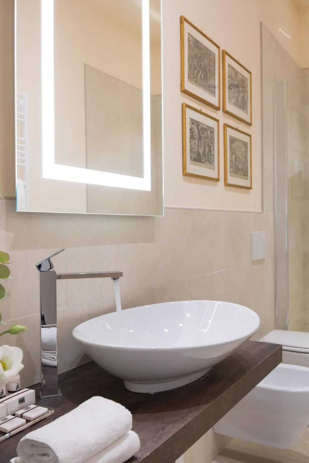 DOUBLE DELUXE WITH BALCONY Room, Cerretani Palace Luxury B&B, Florence