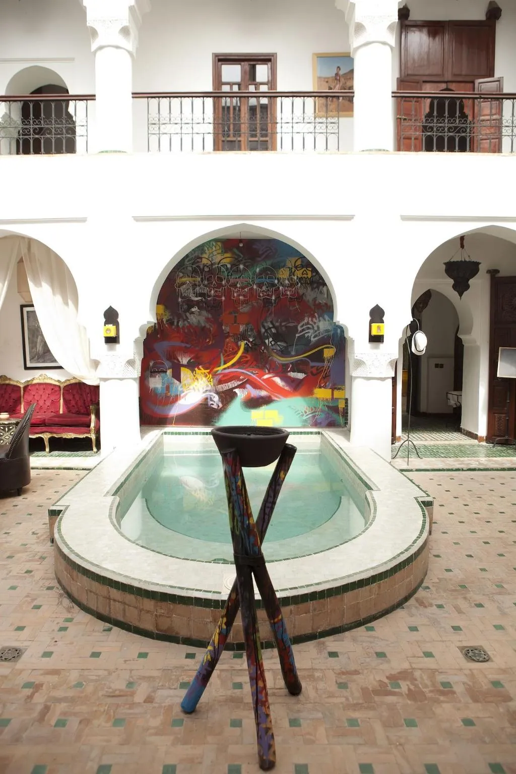General view, Riad Ka, Marrakech
