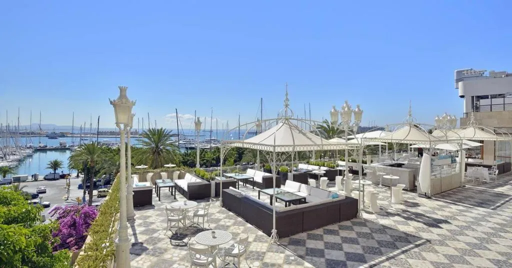 Restaurant, Hotel Victoria Gran Meliá, Majorca
