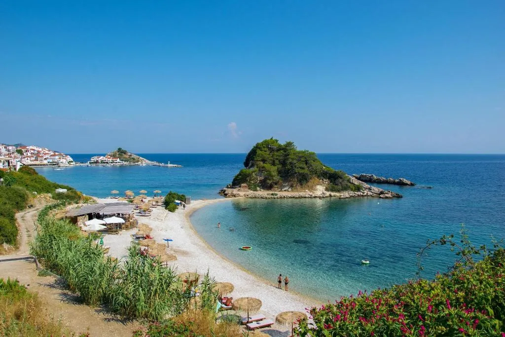 General view, Sunrise Beach, Samos