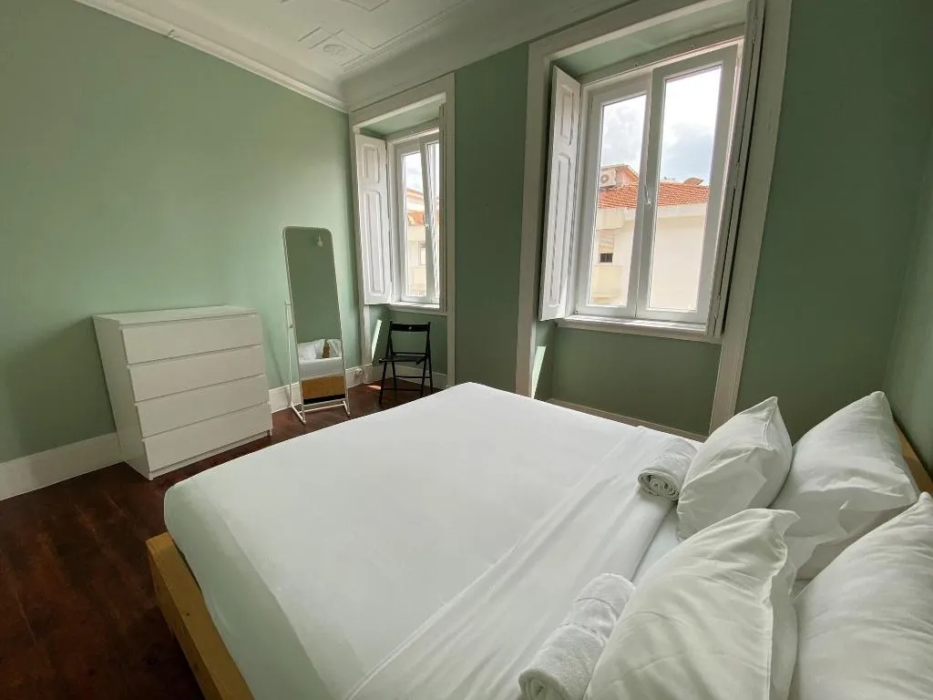 Room, Green Heart Hostel, Lisbon