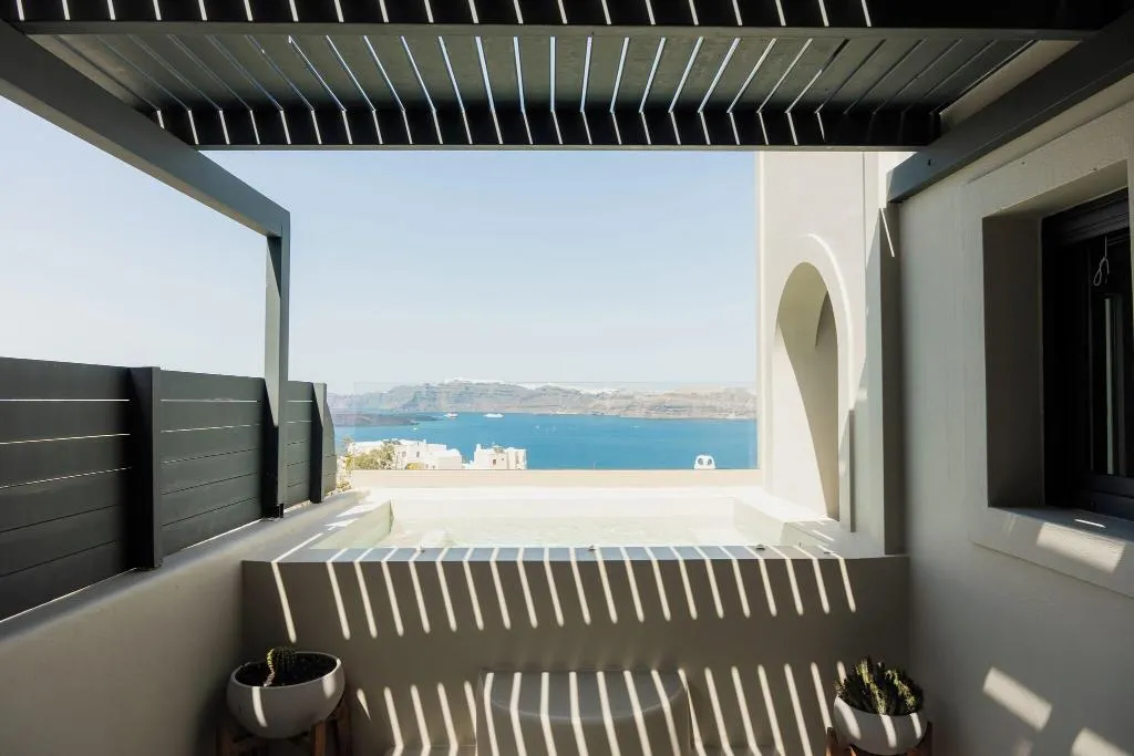 Terrace, Black Diamond Suites - Adults Only, Santorini