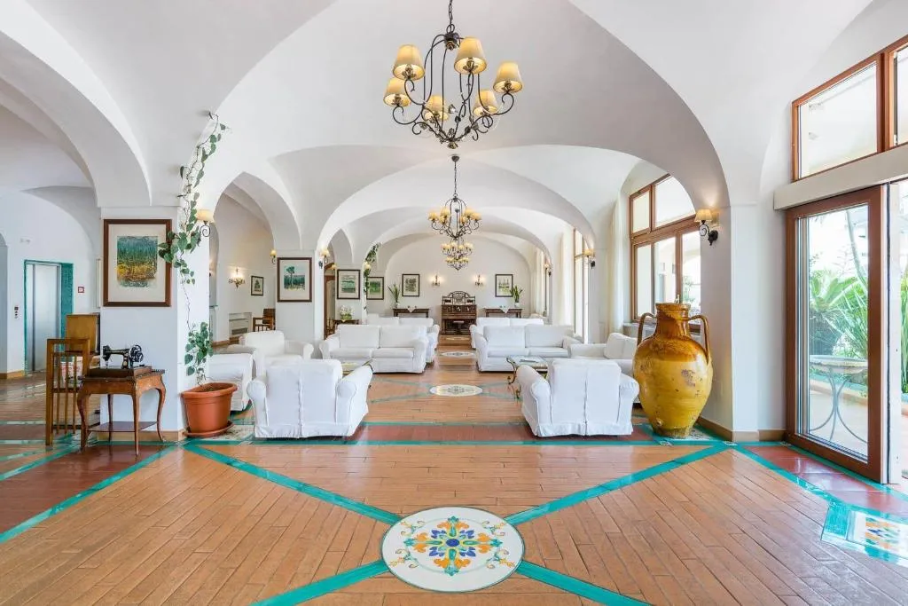 Lobby, Hotel San Francesco, Naples